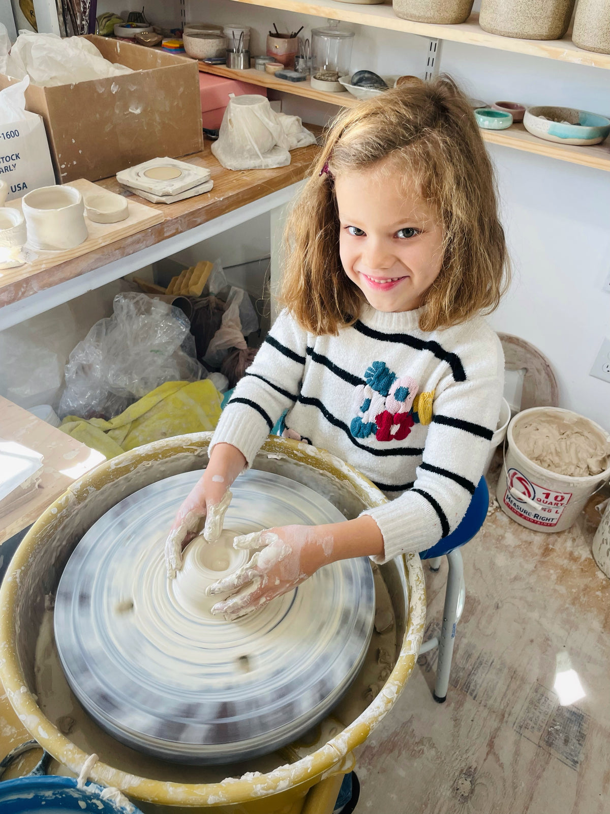 Kids Clay Class! Thurs, Oct 1, 8th, 22nd, 29th, 4-5pm, 5-8 year olds