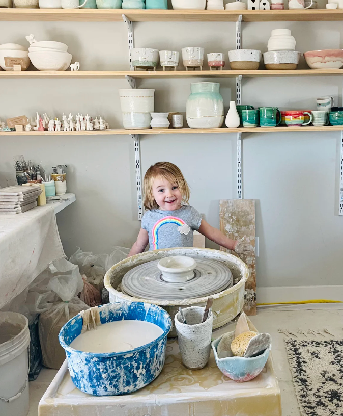 March: Friday Preschool Clay Class 10-11am