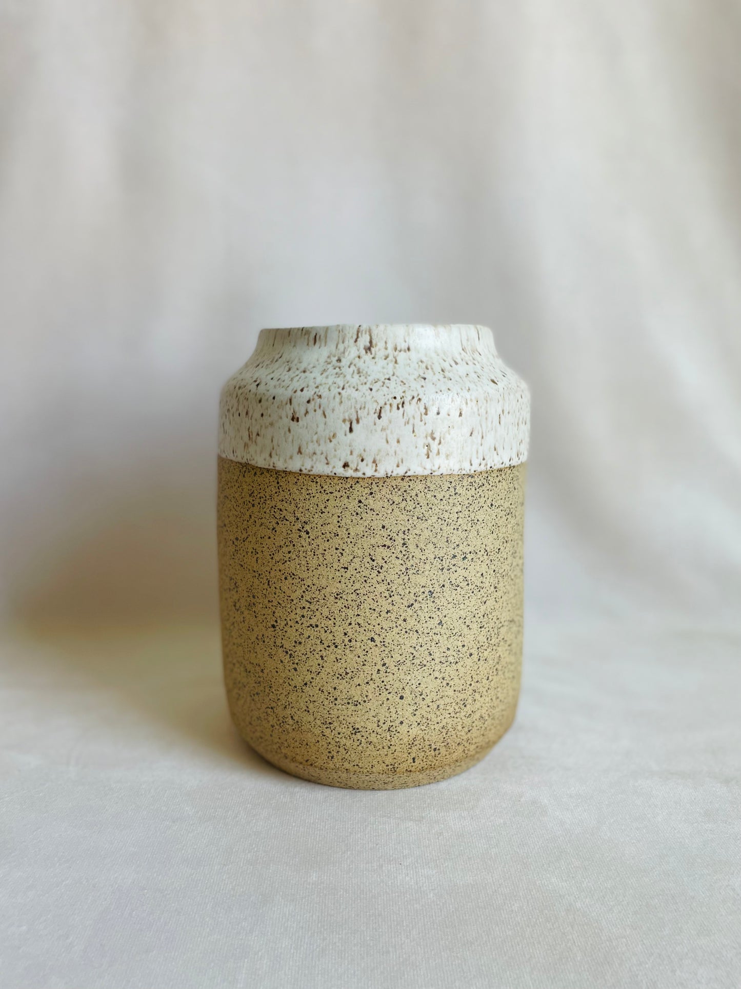 Speckled & Dipped Vessel